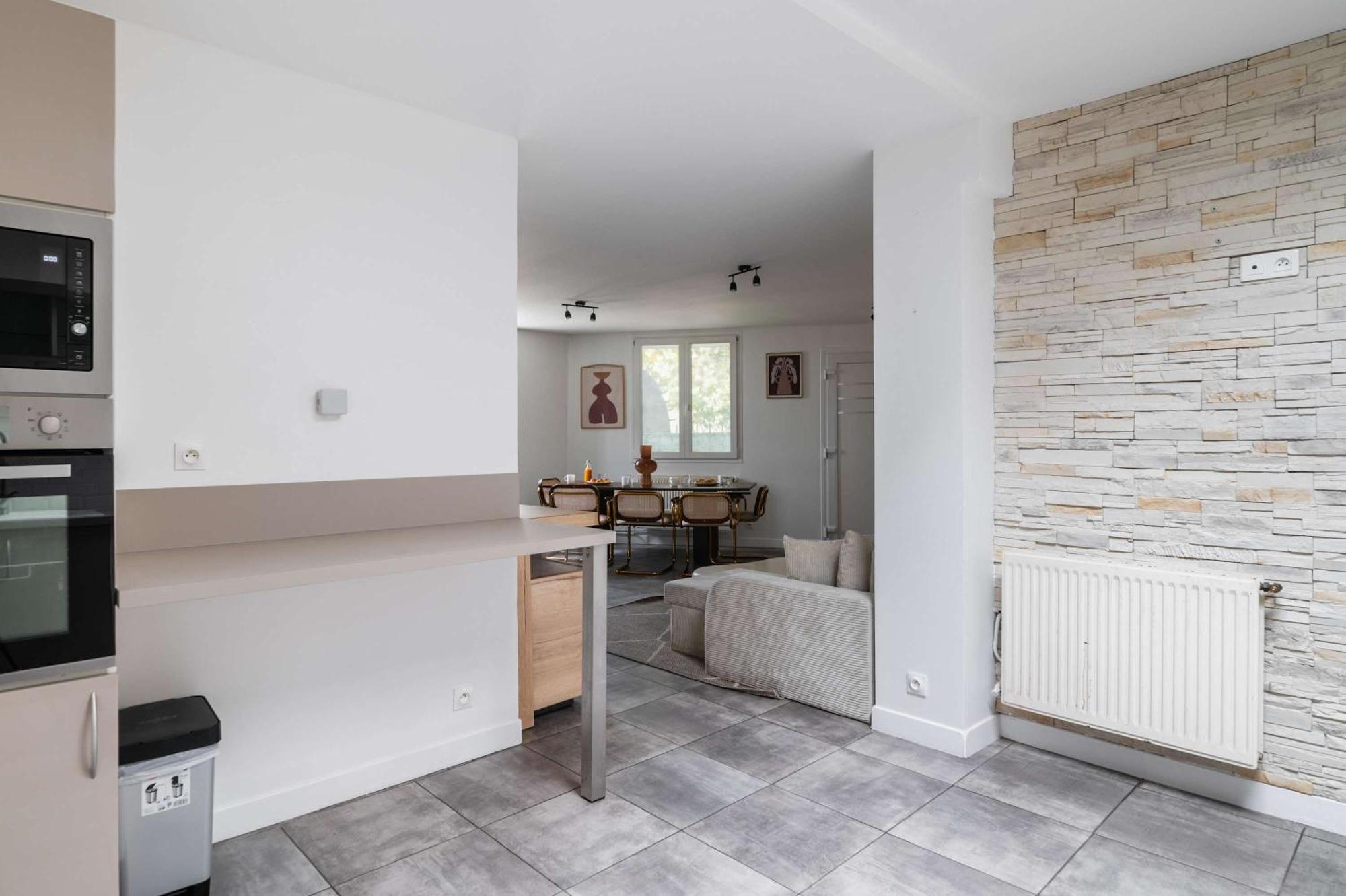 Villa Romainville Paris Pour 8 Personnes - Flat-Guest מראה חיצוני תמונה